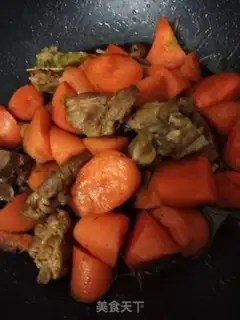 Make Carrot burn ribs step 9