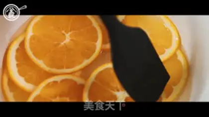Make Orange cake roll step 1