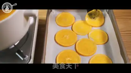 Make Orange cake roll step 2