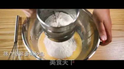 Make Orange cake roll step 5