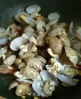 Make Fans baked clams step 7