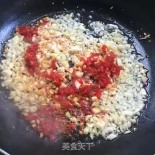 Make Garlic fan rotting bamboo step 4
