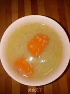 Make Carrot rice porridge step 4
