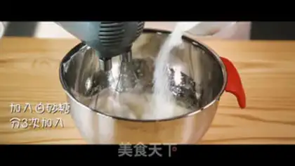 Make Orange cake roll step 8