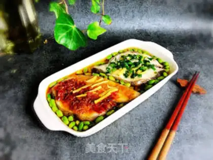 Make Three-flavored halibut step 9