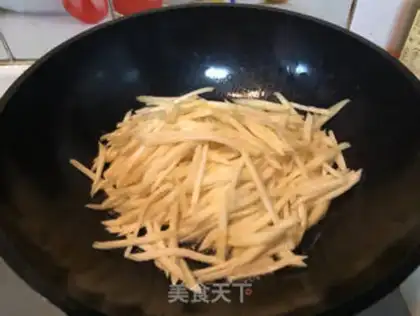 Make The soybeans are fried step 4