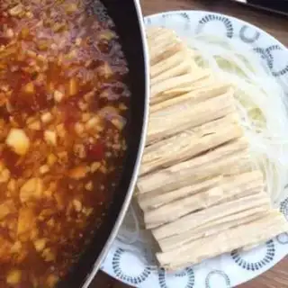 Make Garlic fan rotting bamboo step 6