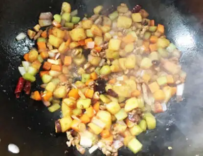 Make A greasy lamb step 4