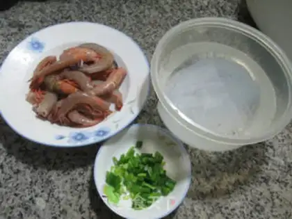 Make Shrimp and fans step 0