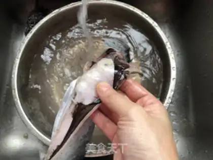 Make Bean veggie fish step 0