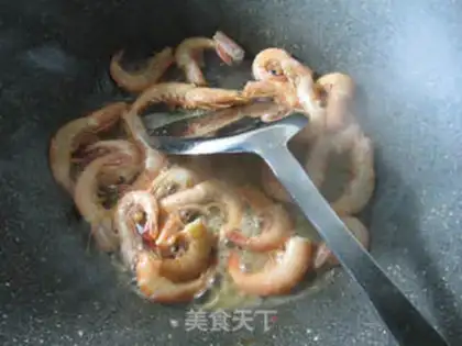 Make Shrimp and fans step 2