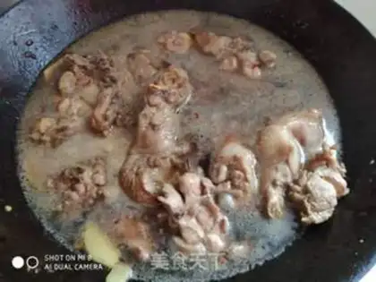Make Yellow chicken step 7