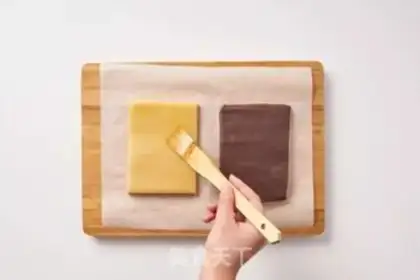 Make Chess cookies step 3