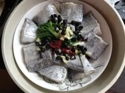 Make Bean veggie fish step 4