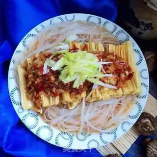 Make Garlic fan rotting bamboo step 10