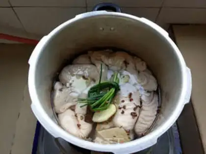 Make Spicy intestines step 4