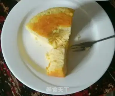 Make Cake with no oil and low butter step 9