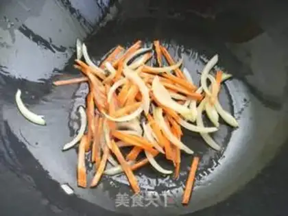 Make Spicy bean skin step 4