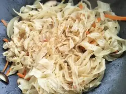 Make Spicy bean skin step 6