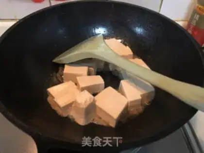 Make Curry shrimp tofu step 4