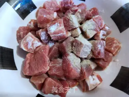 Make Mushroom roast beef step 1