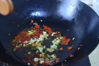 Make Fish, shrimp, eggplant step 9