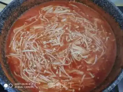 Make Mushroom tomato soup step 7