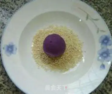 Make White sesame potatoes step 12