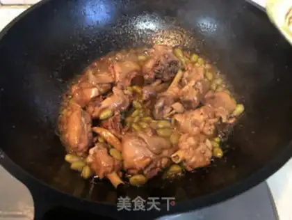 Make Soybeans fried chicken step 5