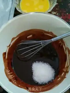 Make Brownie cheesecake step 2