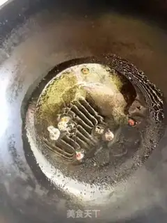 Make Clear the green bean bud step 3