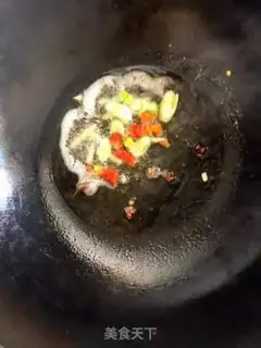 Make Clear the green bean bud step 4