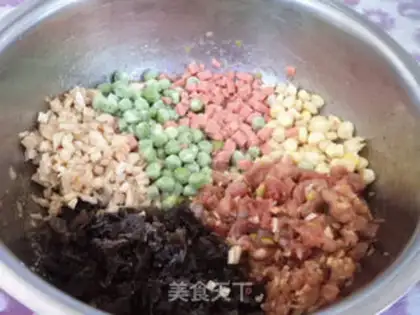 Make Five-coloured wheat step 8