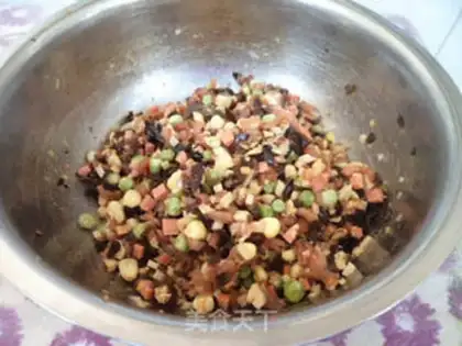 Make Five-coloured wheat step 9
