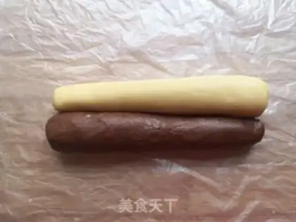 Make Zebra cookies step 7