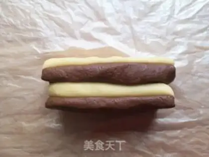 Make Zebra cookies step 8