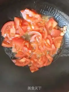 Make Tomato egg noodles step 2