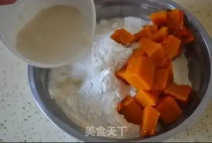 Make Pumpkin buns step 2
