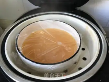 Make Loose and steamed eggs step 6
