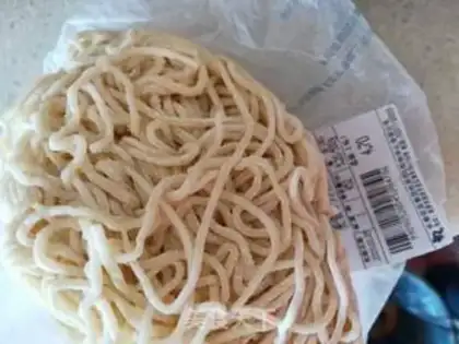 Make Vegetable hot noodles step 1