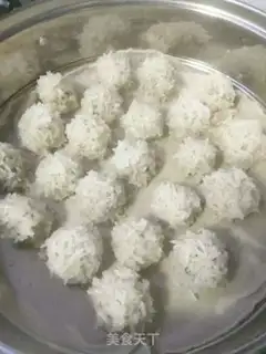 Make Pearl meatballs step 6