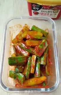 Make Korean chili cucumber step 4