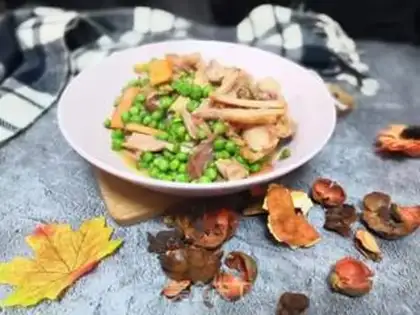 Make Peas with chicken legs step 5