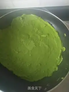 Make Egg spinach rolls step 3