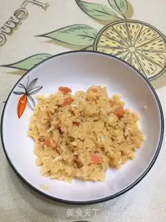 Make Soy sauce, fried rice step 6
