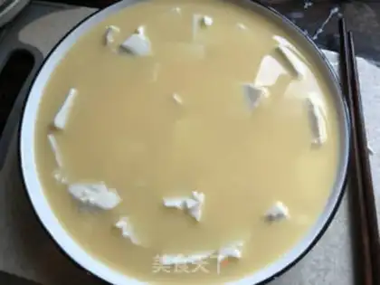 Make Shrimp tofu eggs step 3