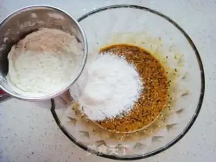 Make Sesame coffee string step 3
