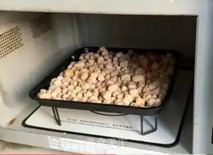 Make Salt peanuts step 5