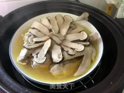 Make Puffy steamed rooster step 7