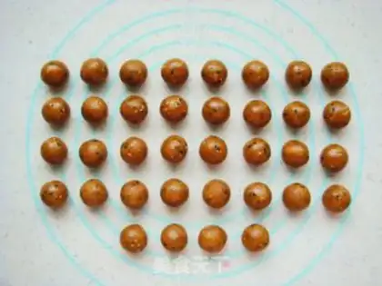 Make Sesame coffee string step 5